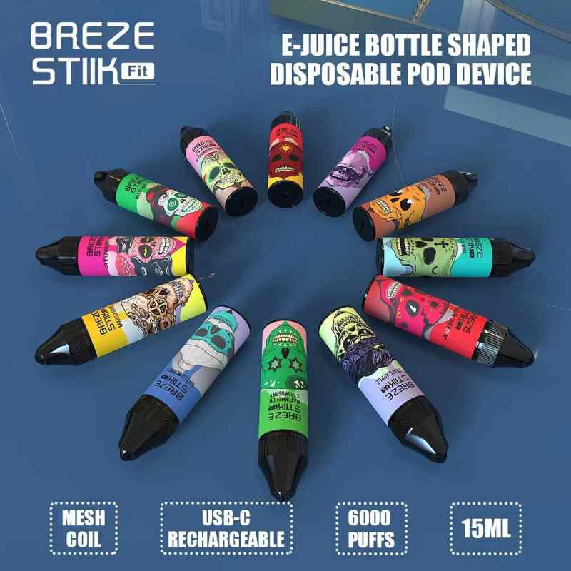 Breze Stiik Fit 6000 puffs 16