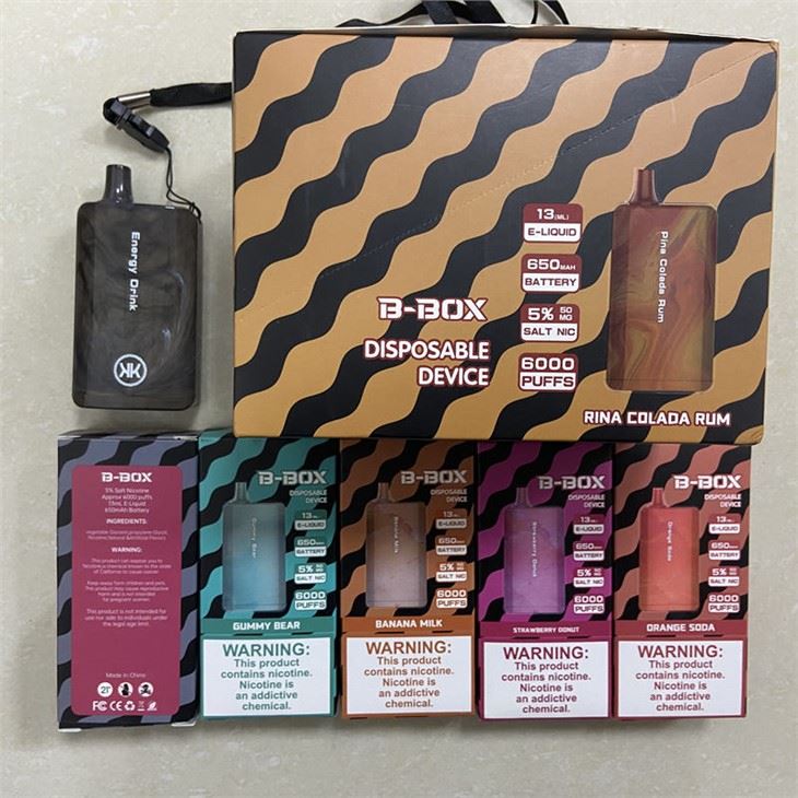 Vape za enkratno uporabo Energy KK B-Box 6000 Puffs