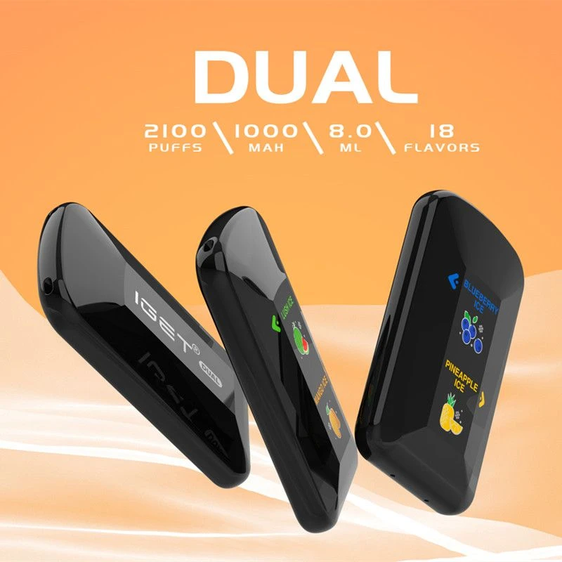 Vape za enkratno uporabo Iget Dual 2100 Puffs