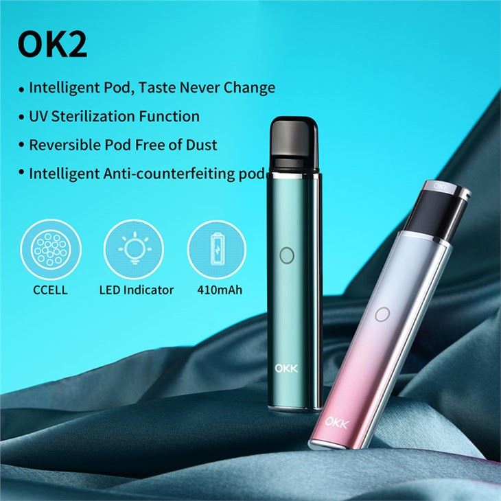 Vape za enkratno uporabo elektronske cigarete OKK K2