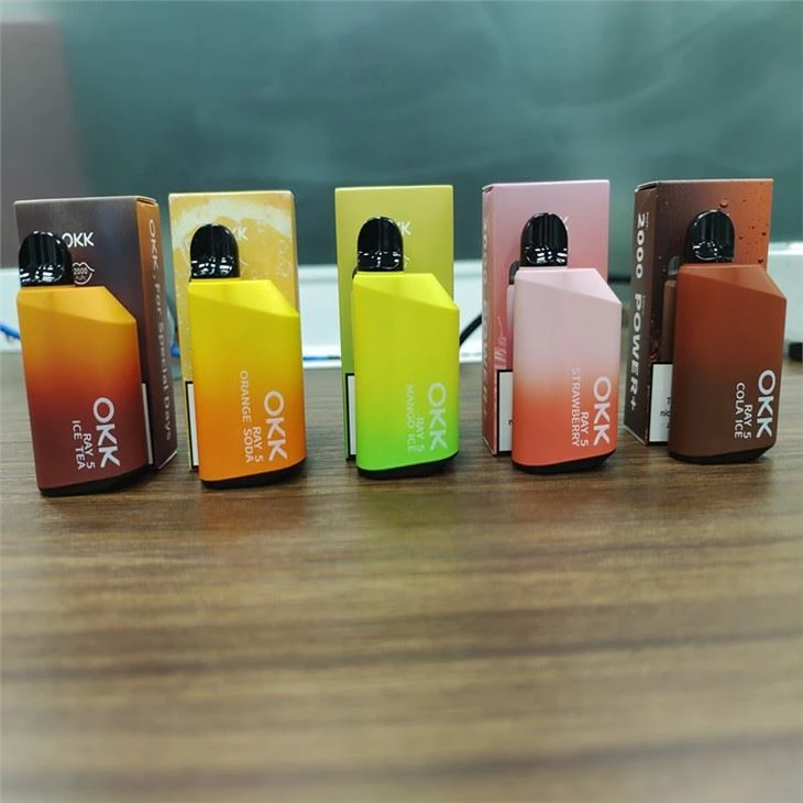 Vape za enkratno uporabo elektronske cigarete OKK RAY5 2000 Puffs
