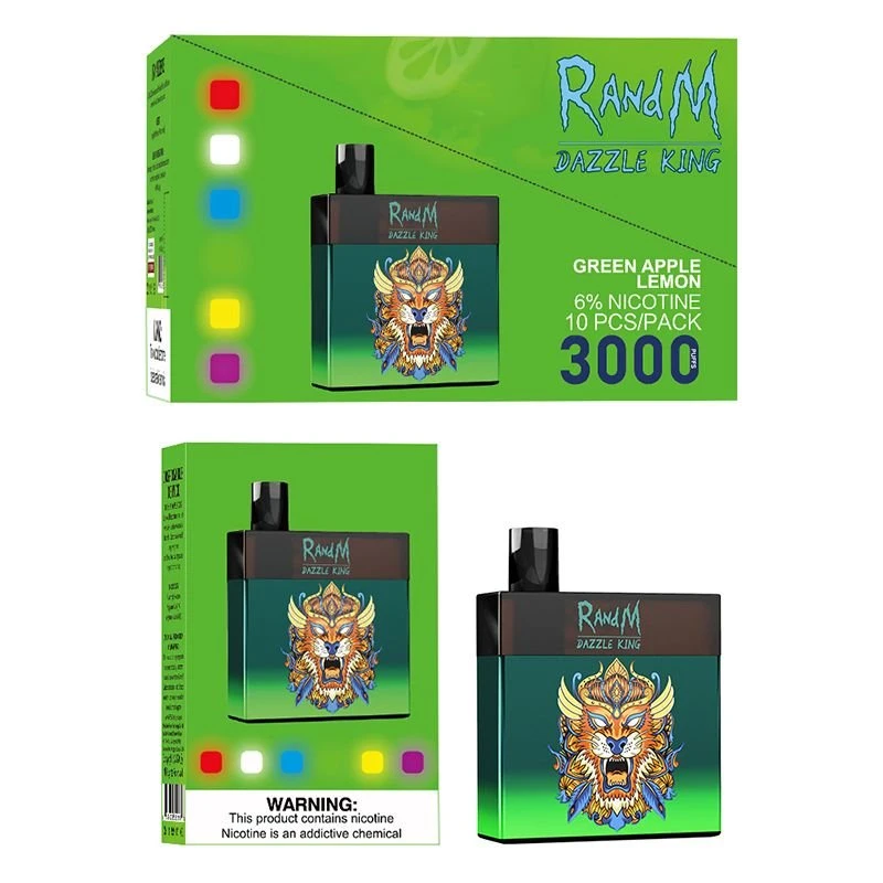 Vape za enkratno uporabo Randm Dazzle King 3000