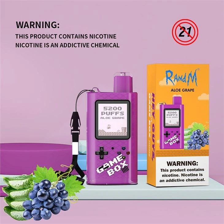 Elektronska cigareta Randm 5200 Game Box