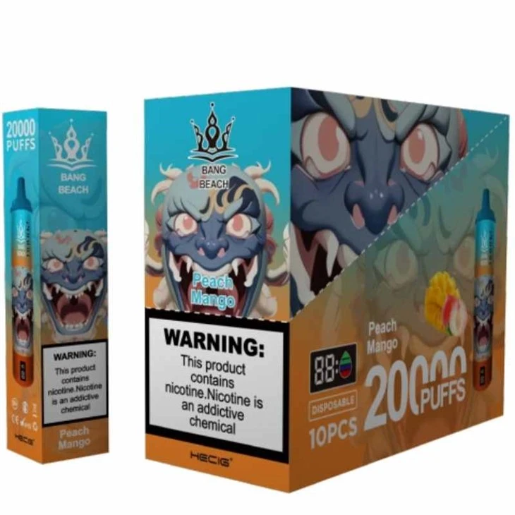 Vape za enkratno uporabo BANG BEACH 20K Puffs