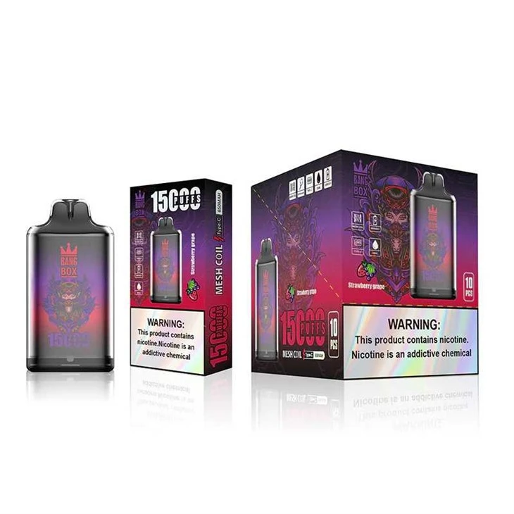 Vape za enkratno uporabo Bang Box s 15000 vpihi