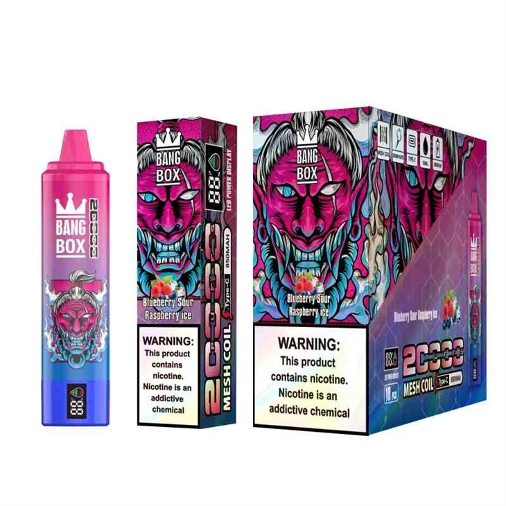Vape za enkratno uporabo Bang Box z 20000 vpihi