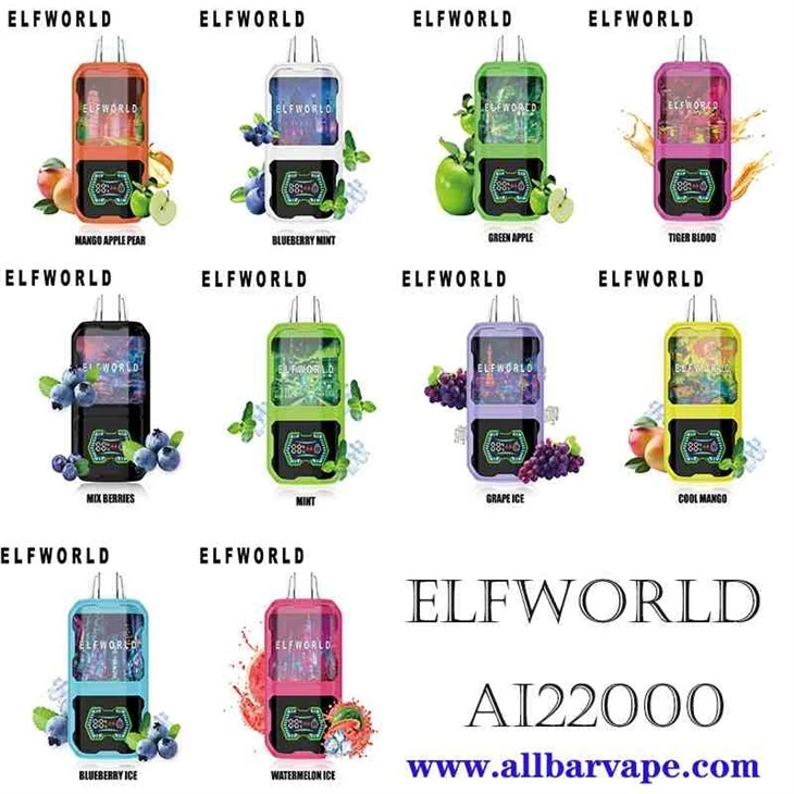 Vape za enkratno uporabo ELFWORLD AI22000