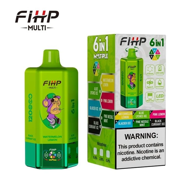 FIHP 6 in 1 120K Puffs suppliers