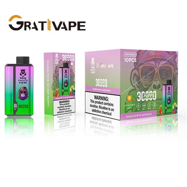 Grativape Bang King 30000 Puffs dvojnega okusa