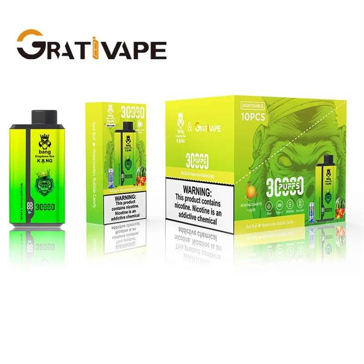 Grativape Bang King 30000 puffs 2 v 1 okus