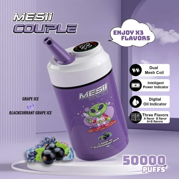 Mesii par 50000 puffs dvojni okus