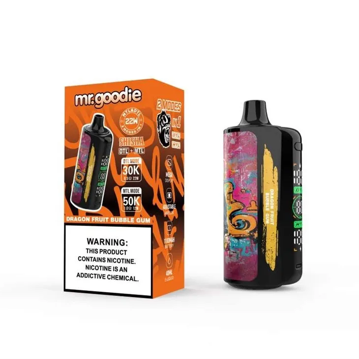 Dragon Fruit Bubble Gum Mr.Goodie DTL MTL 50000