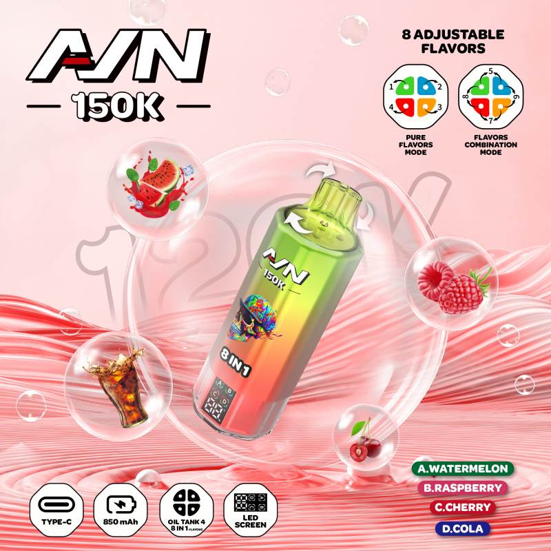AIM AVN 150000 PUFFS 6 AIM AVN 150000 PUFFS 6