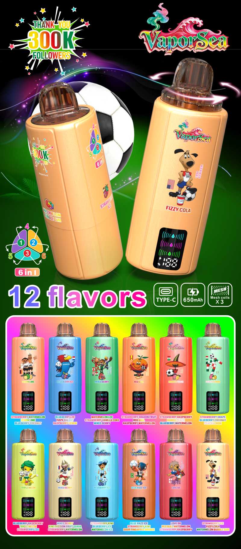 VaporSea THANK YOU 300K FOLLOWERS 13 VaporSea THANK YOU 300K FOLLOWERS 13