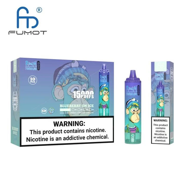 Vape za enkratno uporabo RandM Tornado 15K Puff
