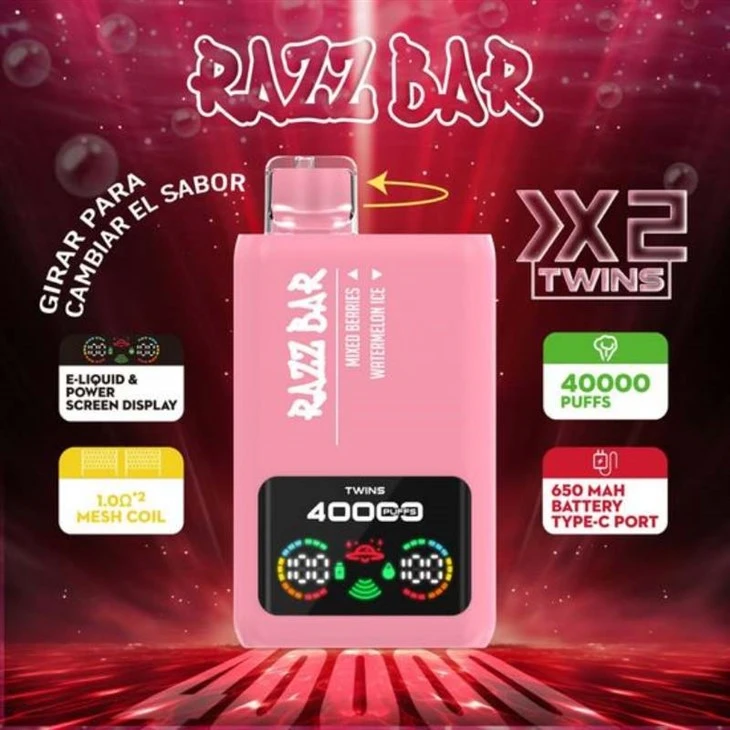 RAZZ BAR 40K dvojnega okusa