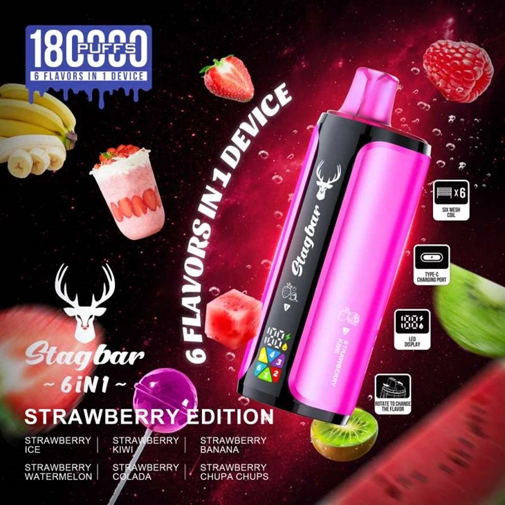 Stag Bar 180K 6v1 Vape