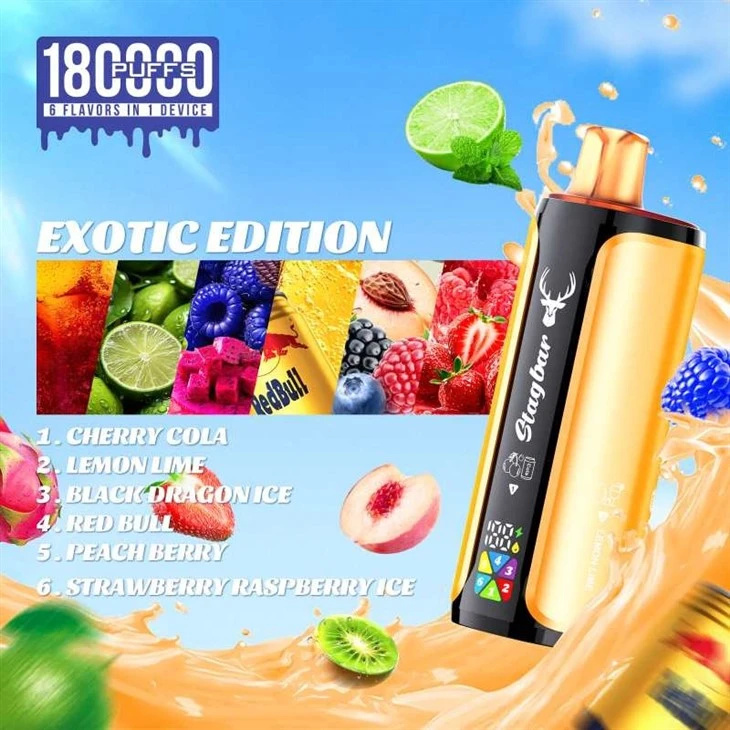 StagBar 6in1 180000 Puffs manufacturers