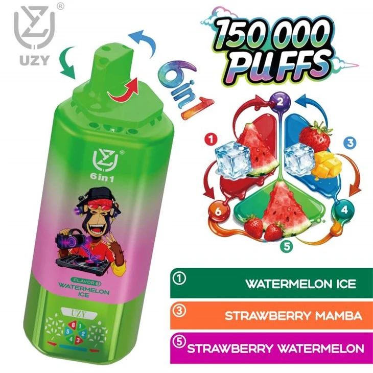 UZY 6 v 1 150000 puff