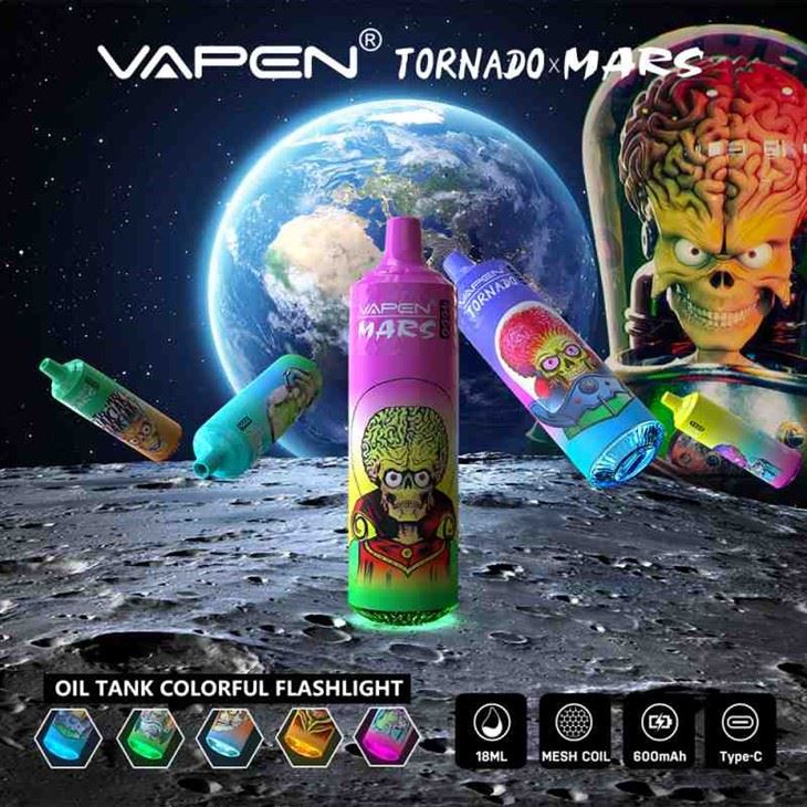 VAPEN TORNADO MARS 9000 Vape za enkratno uporabo