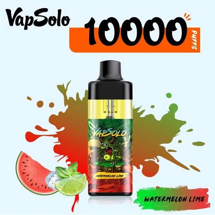 Vape za enkratno uporabo VapSolo TORNADO 10000 Puffs
