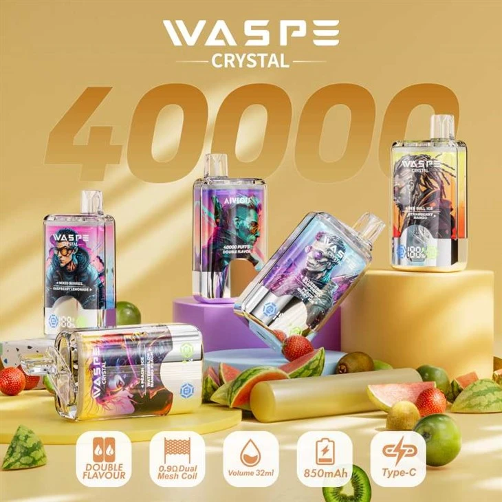 Zajeti kristal 40000 puffs