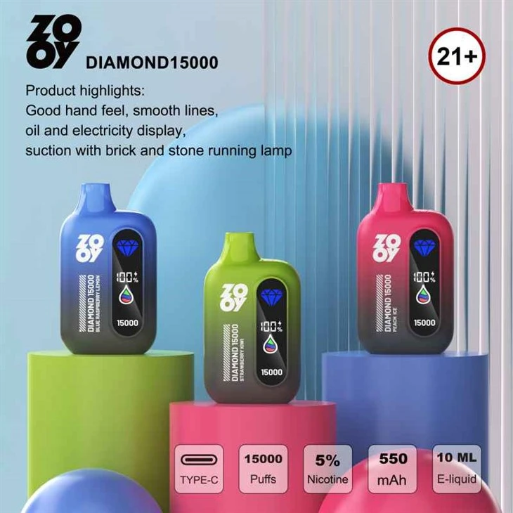 ŽIVALSKI VRT DIAMANT 15000 VAPE