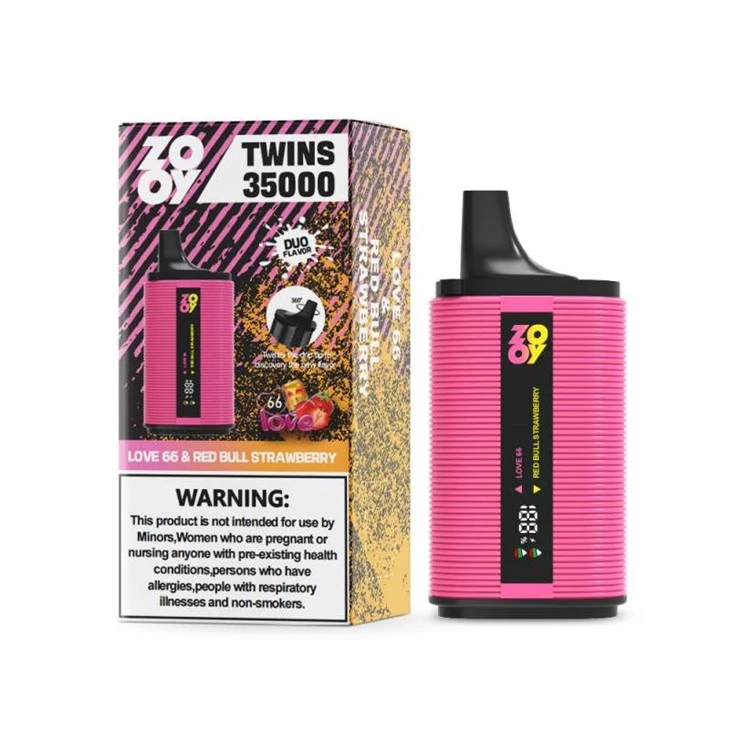Zooy Twins 35000 dvojnih okusov vape