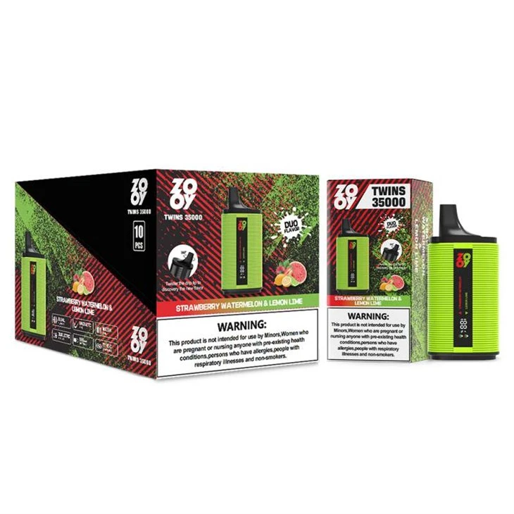 Zooy Twins 35000 puff dvojni okusi vape